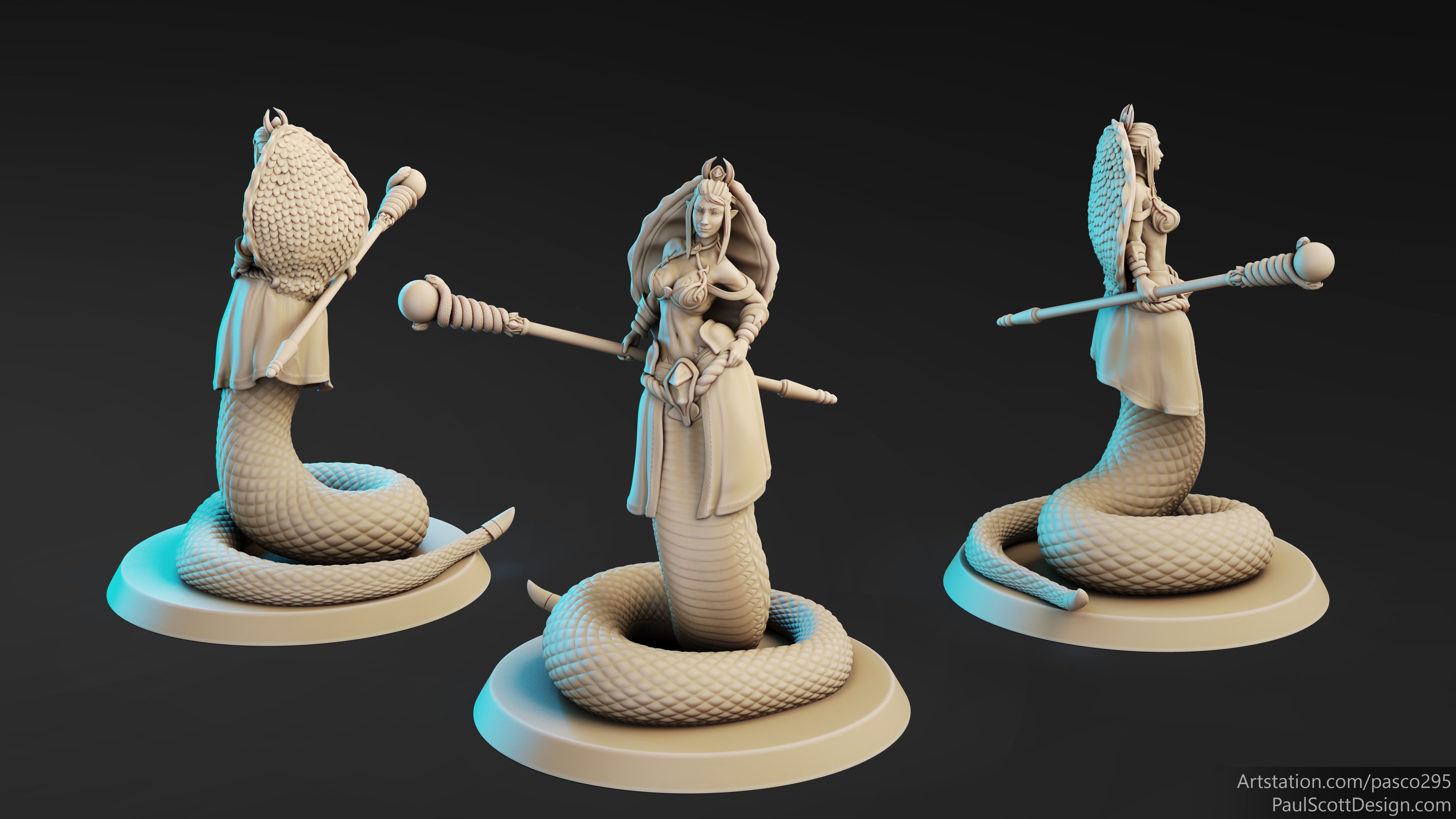 Mystic Medusa Bundle - 3D Printable 3D print model_2