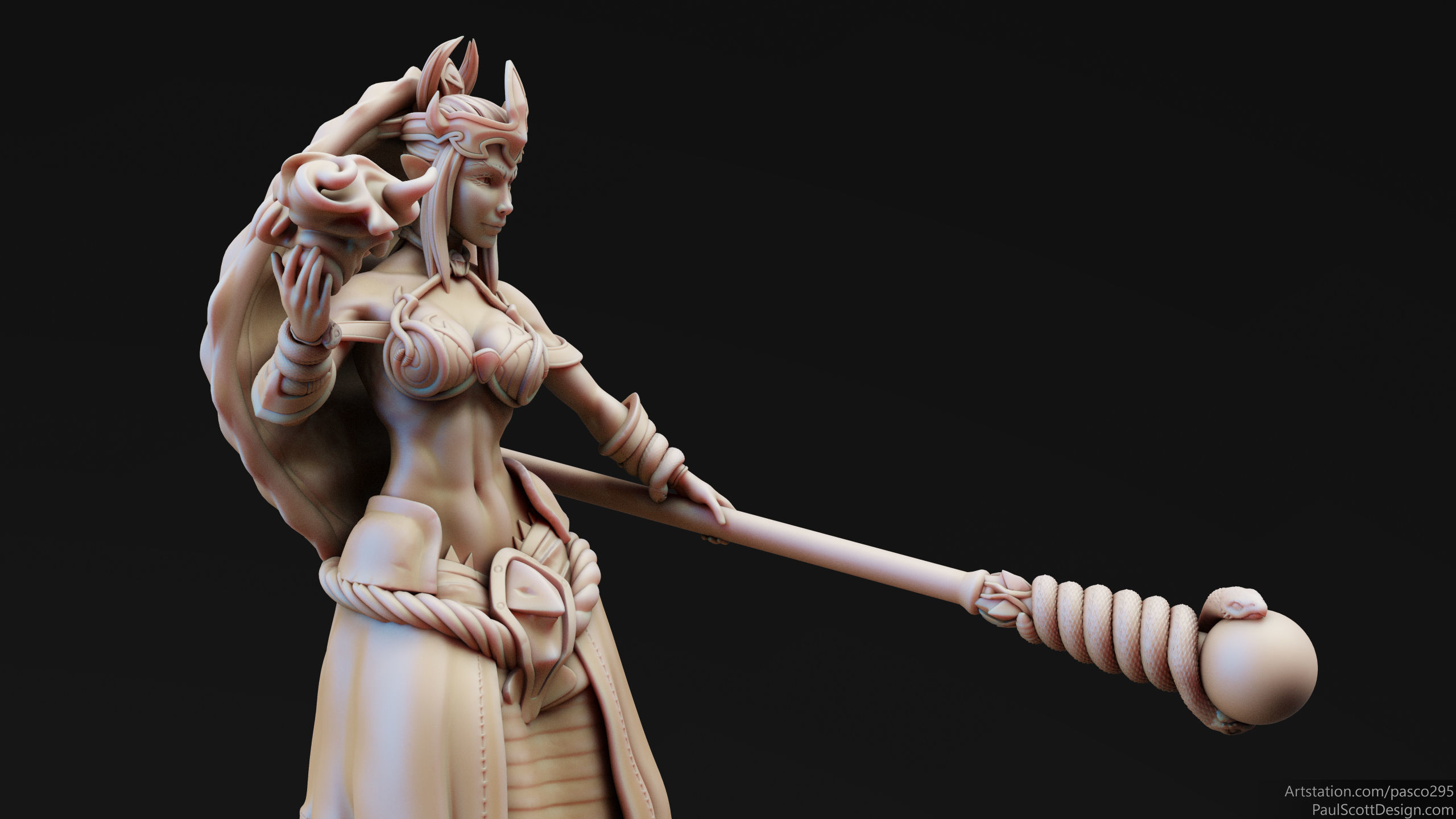 Mystic Medusa Bundle - 3D Printable 3D print model_11