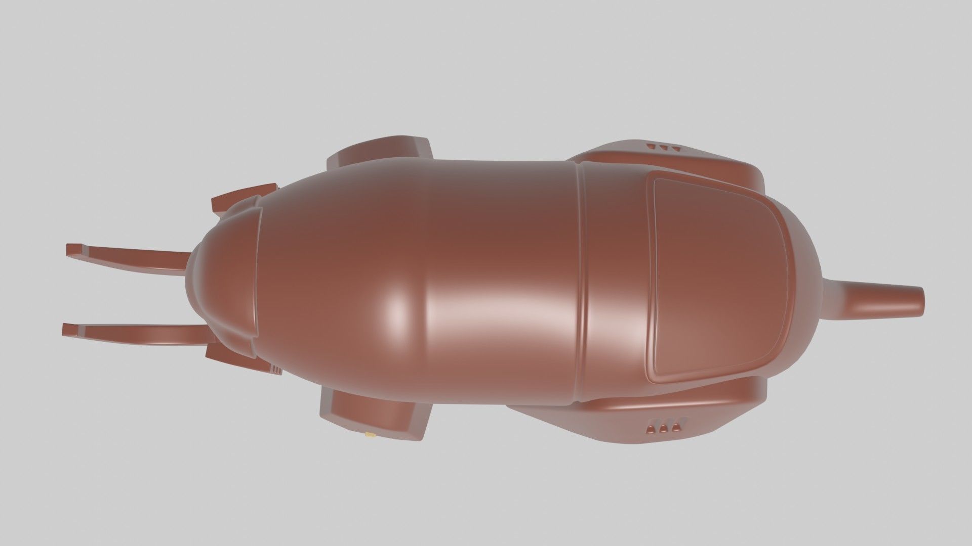 Robot Character 03 - RC03 3D print model_5