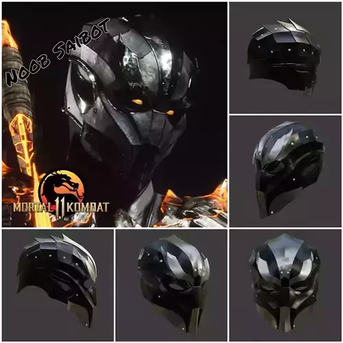 Noob Saibot helmet  from Mortal Kombat 11 - Hubei