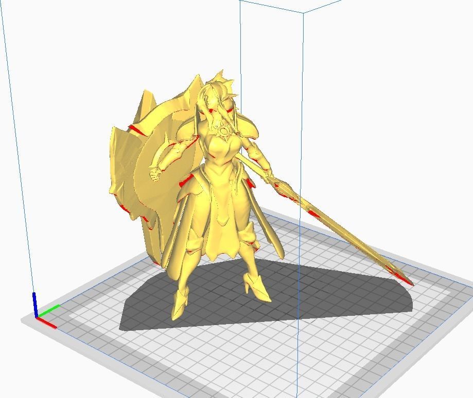 Solar Eclipse Leona 3D Model 3D print model_2