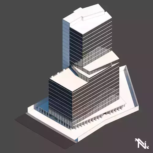 Archviz - Surrounding Composition 01