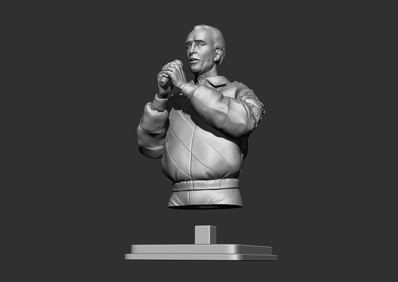 Lee Greenwood 3D print model_7