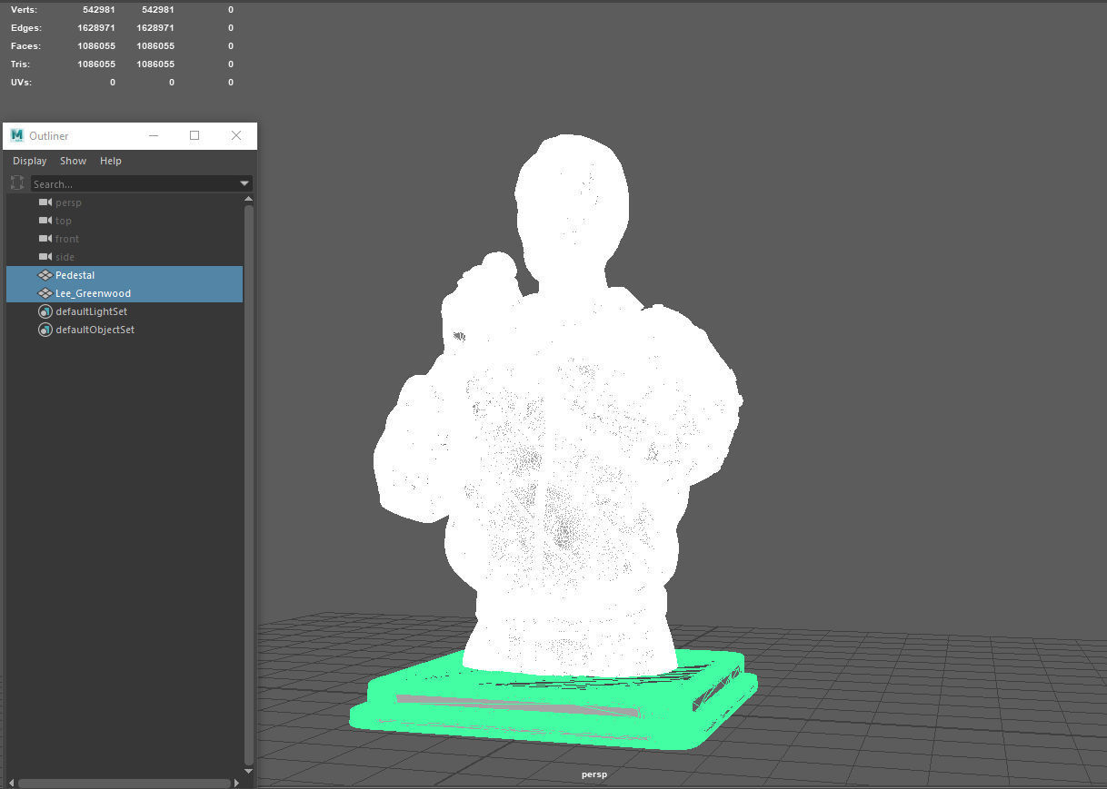 Lee Greenwood 3D print model_8