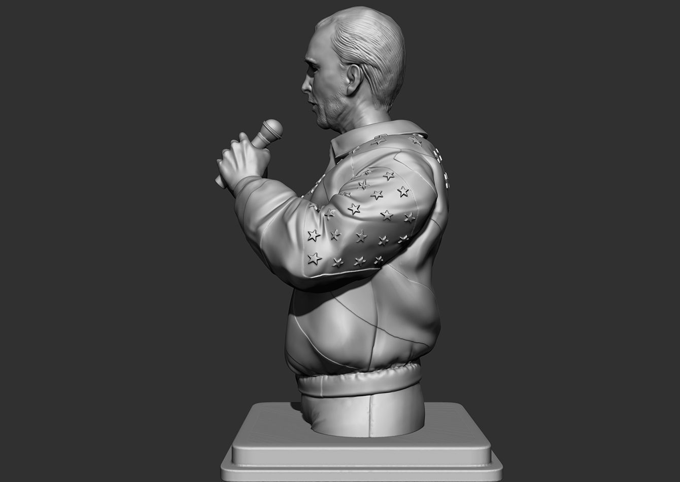 Lee Greenwood 3D print model_6