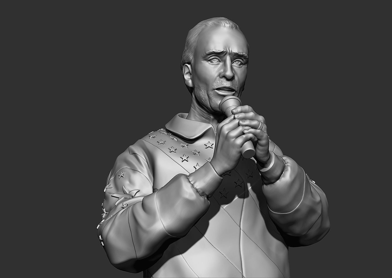 Lee Greenwood 3D print model_1