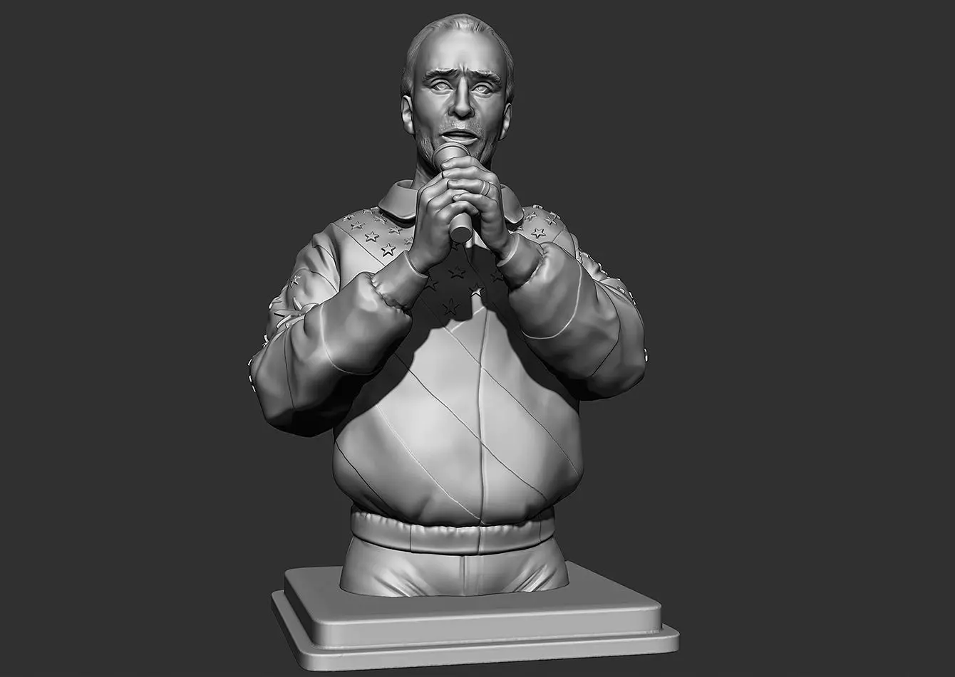 Lee Greenwood 3D print model_0