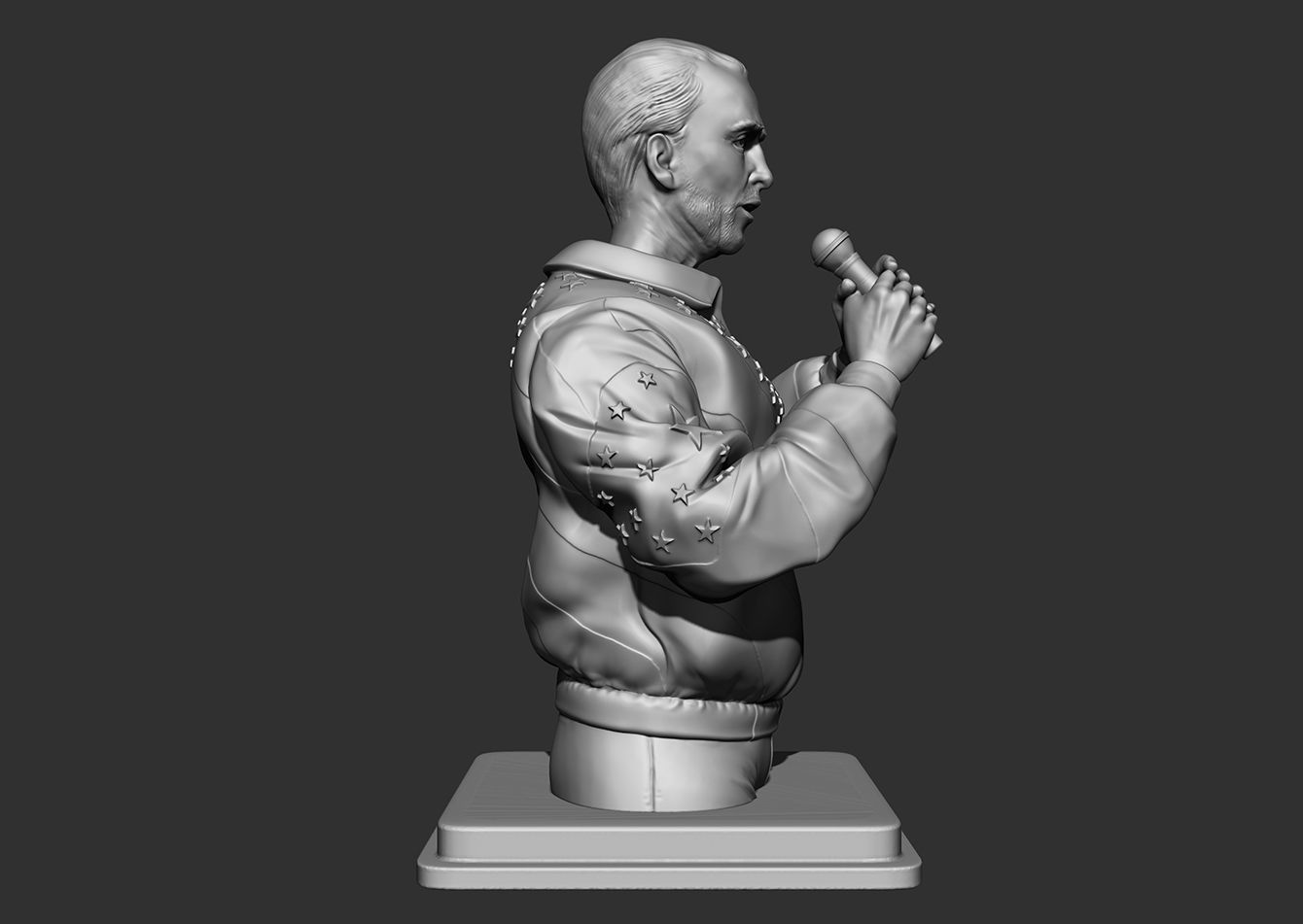 Lee Greenwood 3D print model_4