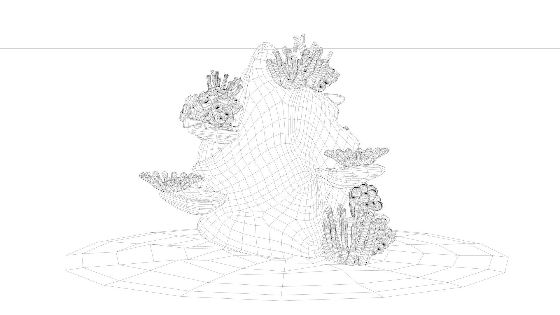 Coral Reef 3D model_13