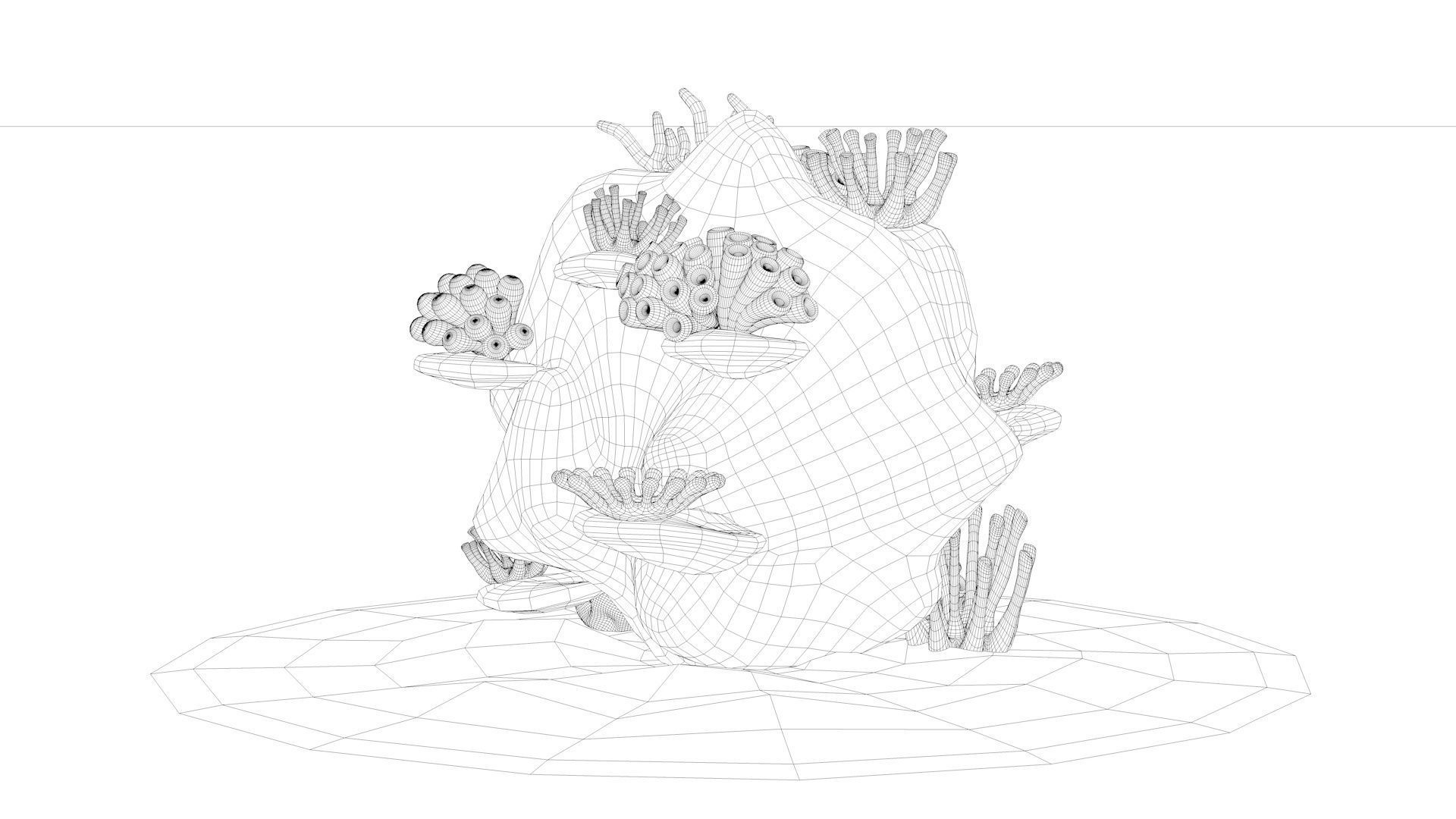 Coral Reef 3D model_14