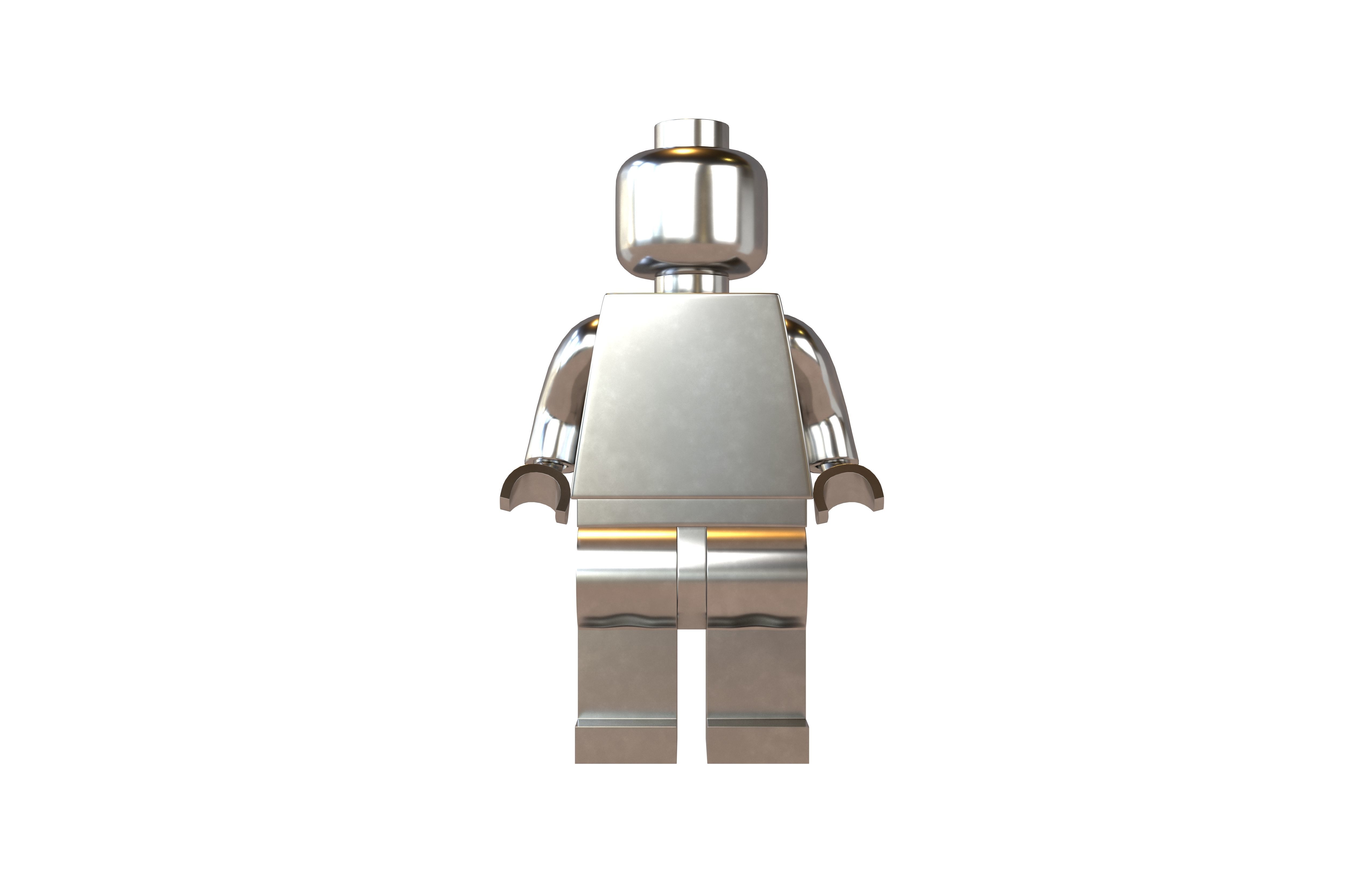 Lego Mini Figure v1 002 3D model_1