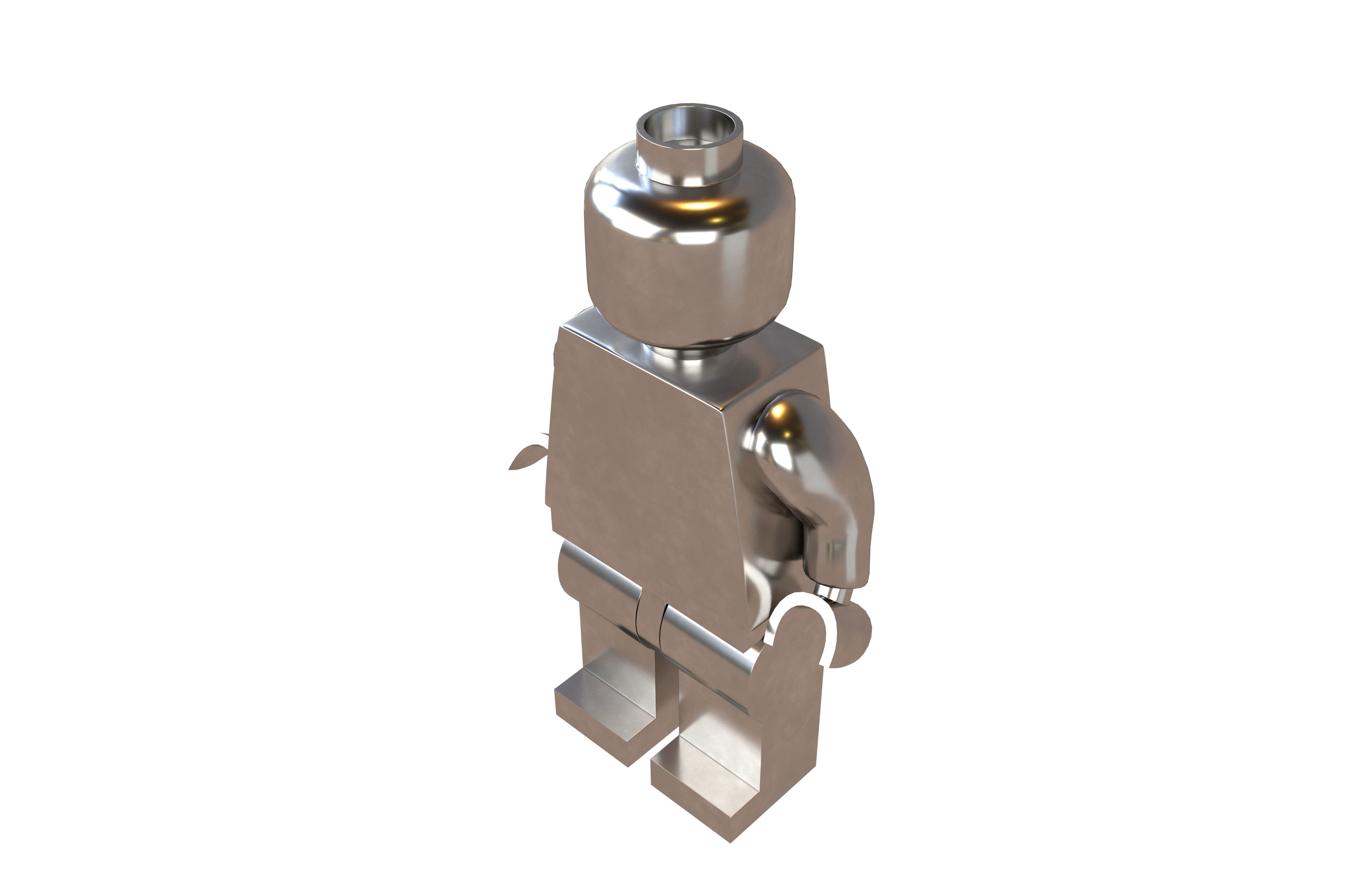 Lego Mini Figure v1 002 3D model_2