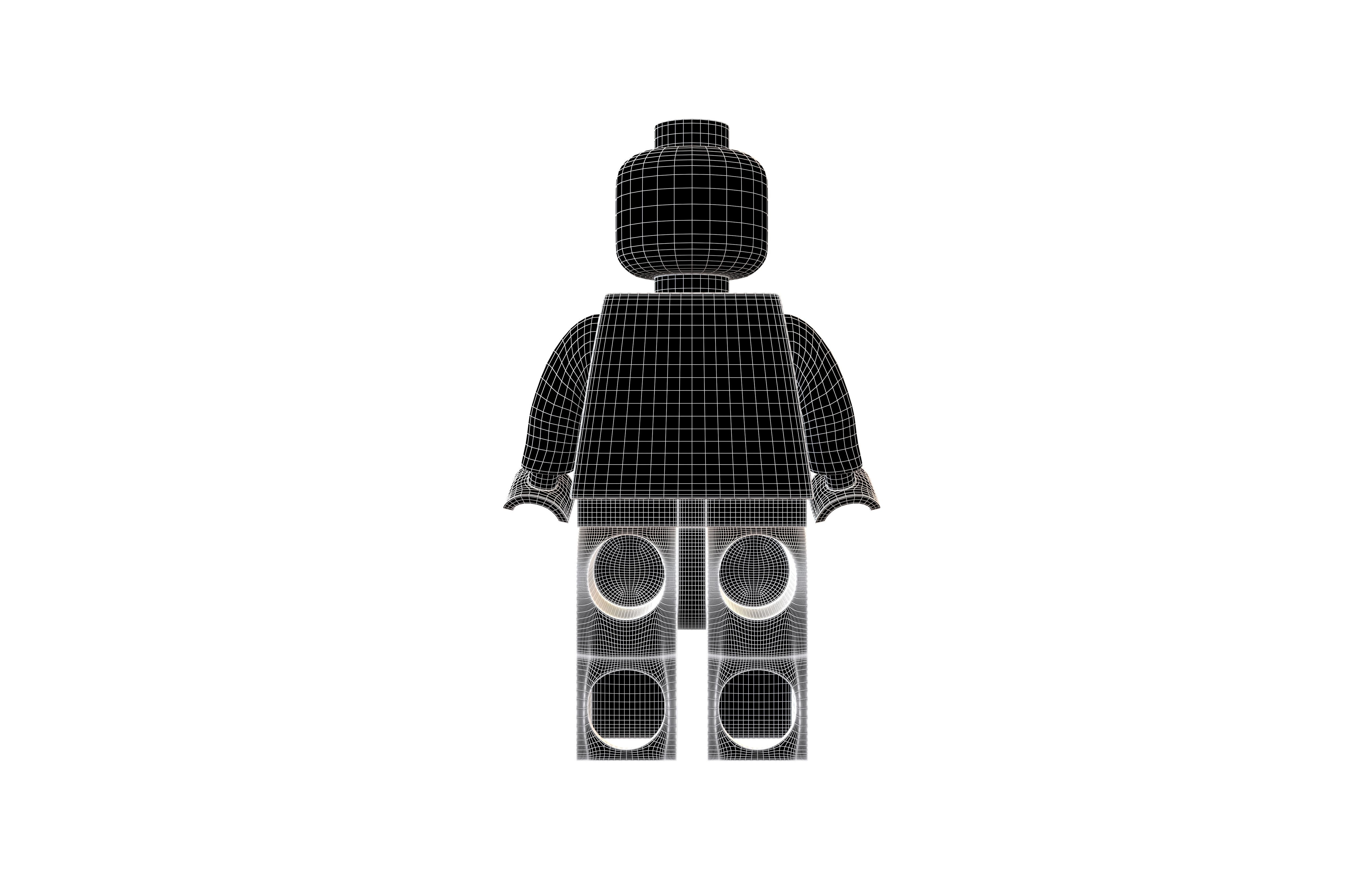 Lego Mini Figure v1 002 3D model_9