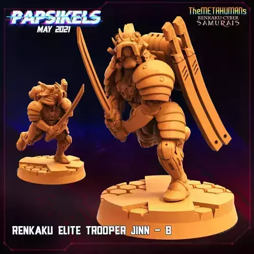 RENKAKU RED ELITE TROOPER JINN - B