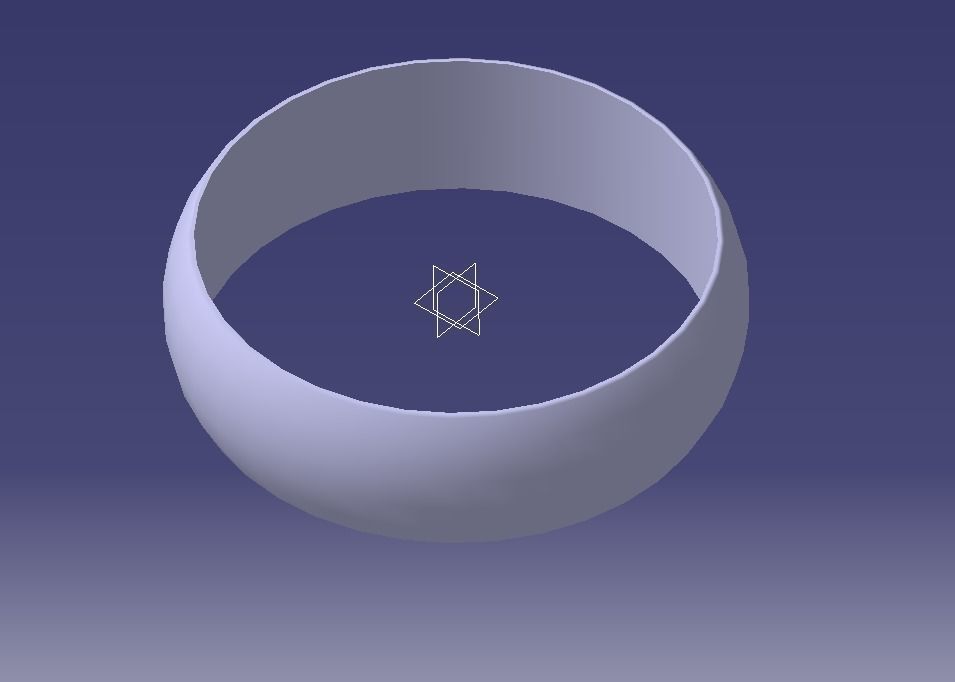 Saurons Ring - One Ring 3D print model_4