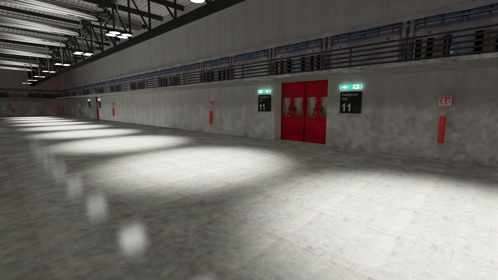 fair pavilion in italy  3D model_3