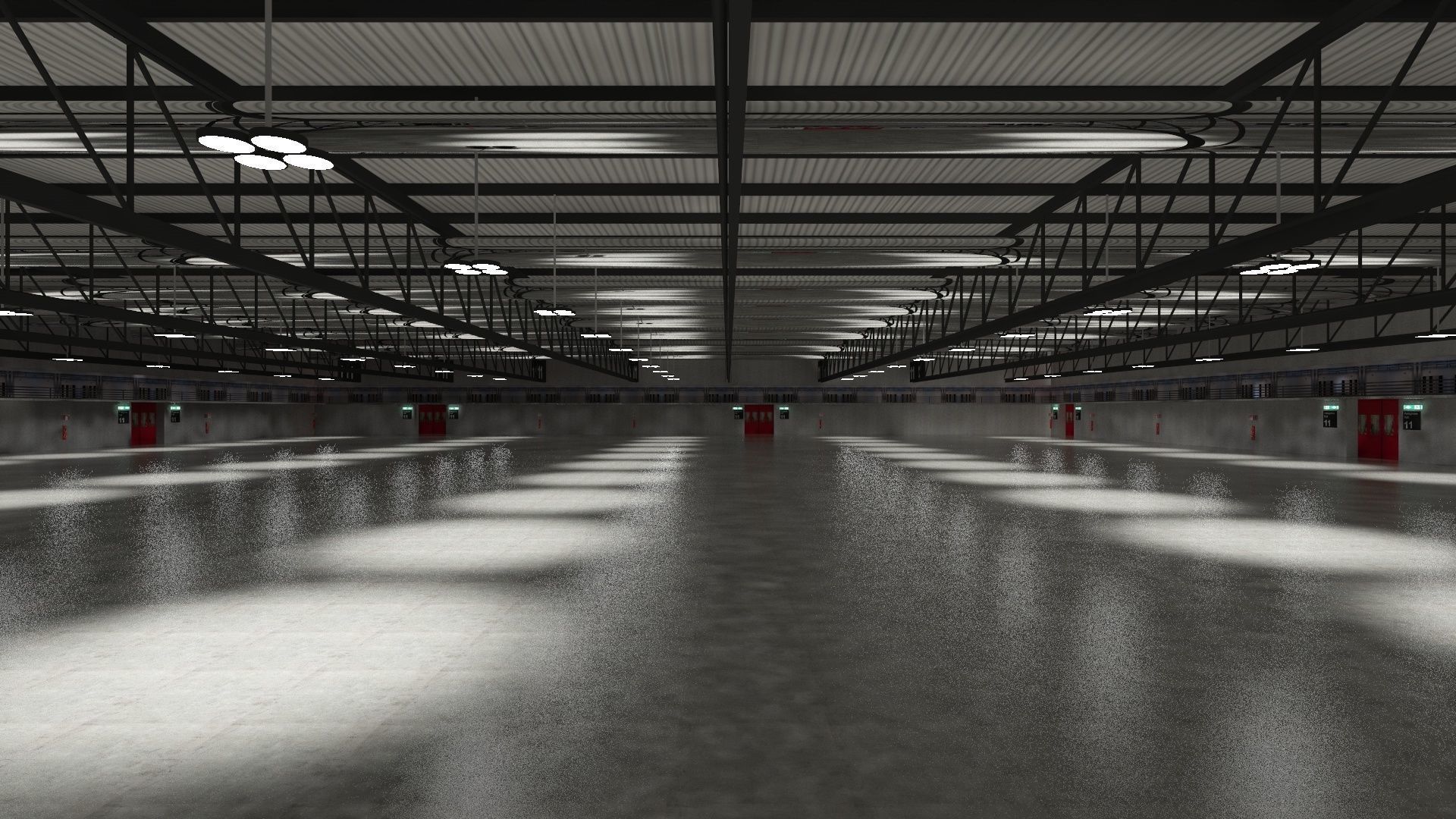 fair pavilion in italy  3D model_4