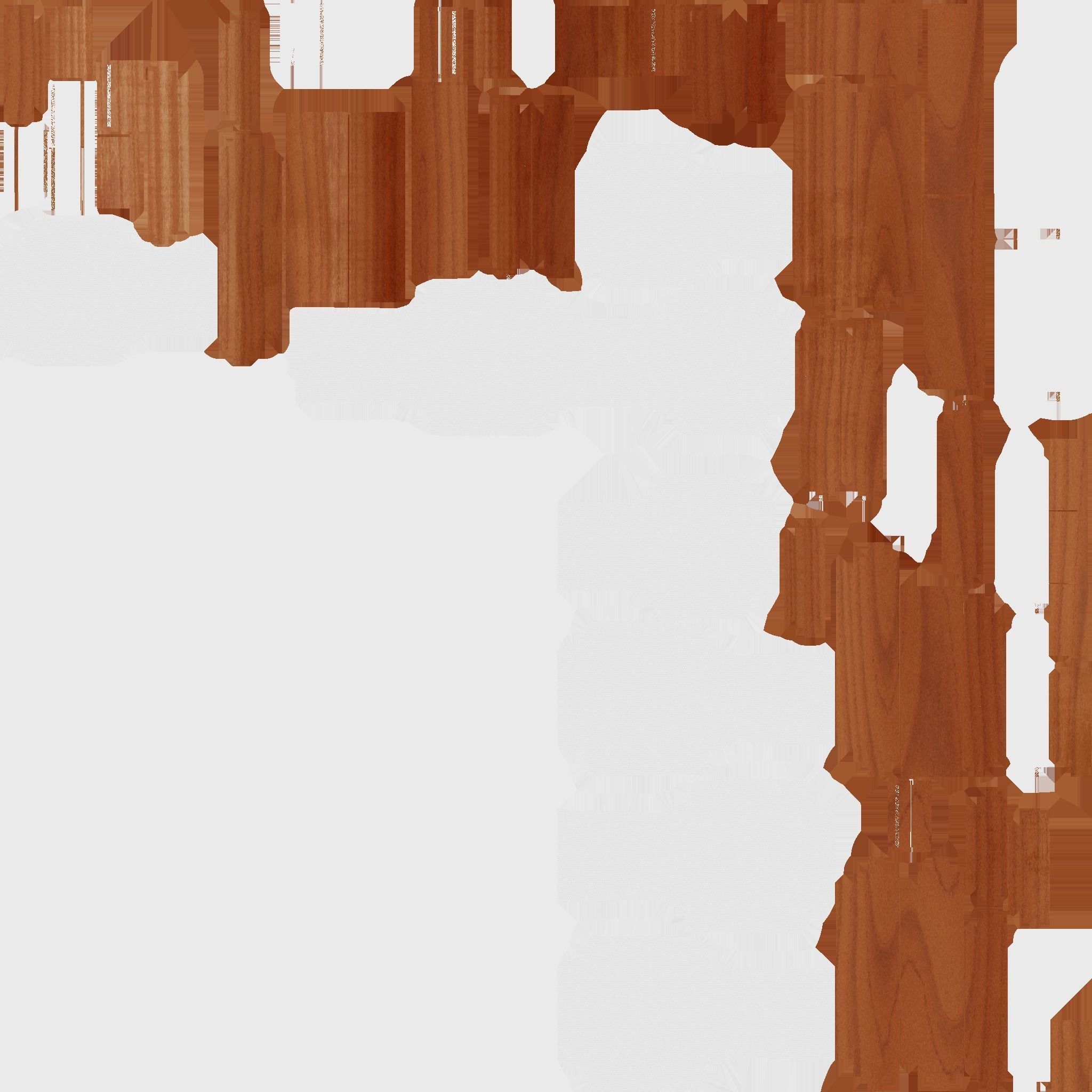 Dinning Table 61 - White Wood - Furniture Interior Design Low-poly 3D model_15