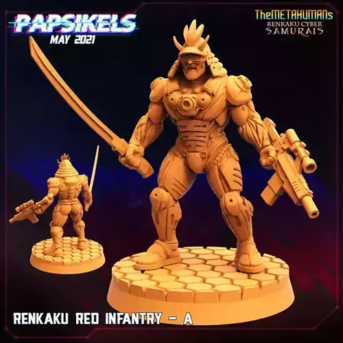 RENKAKU RED INFANTRY - A