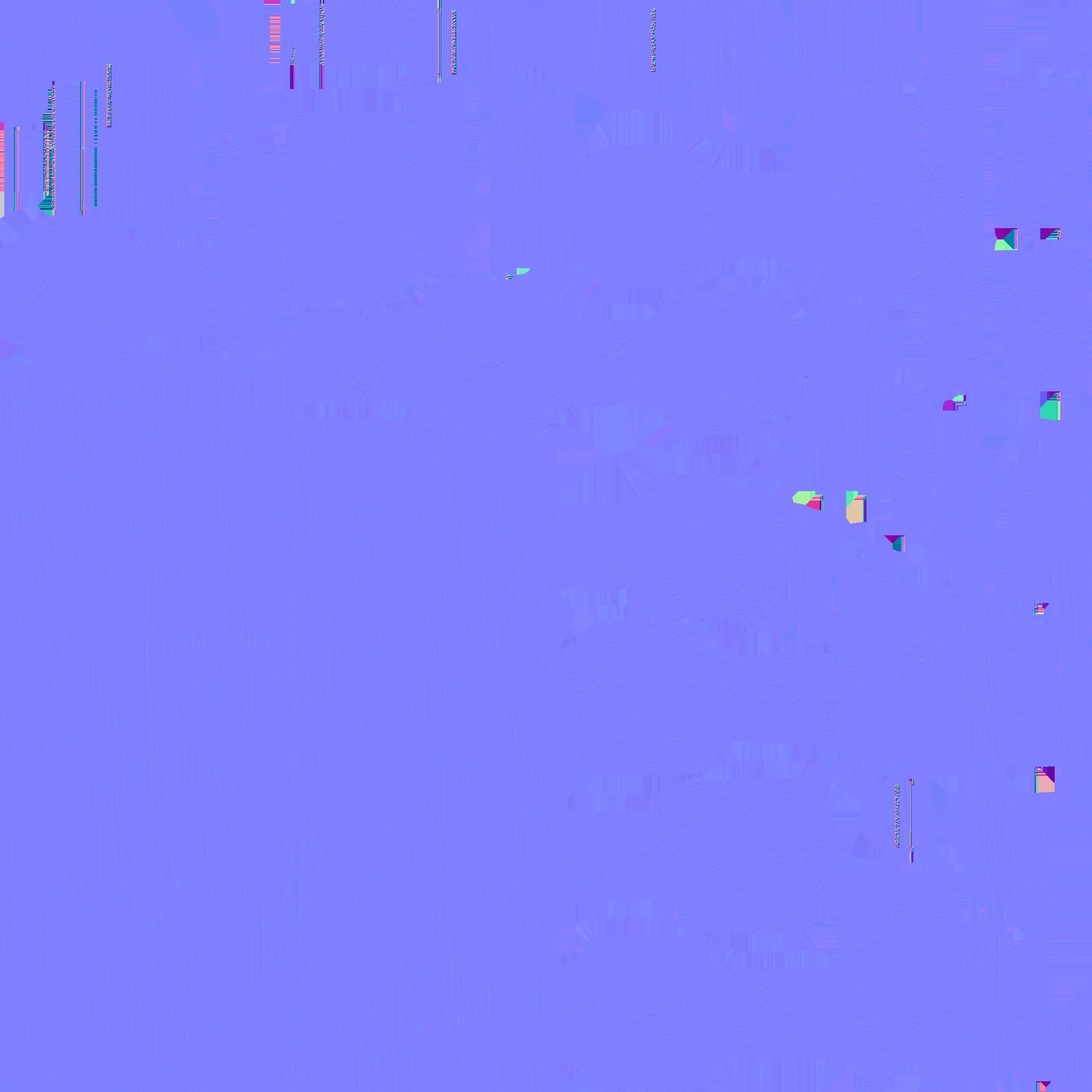 Dinning Table 64 - Dark Wood - Furniture Interior Design Low-poly 3D model_18