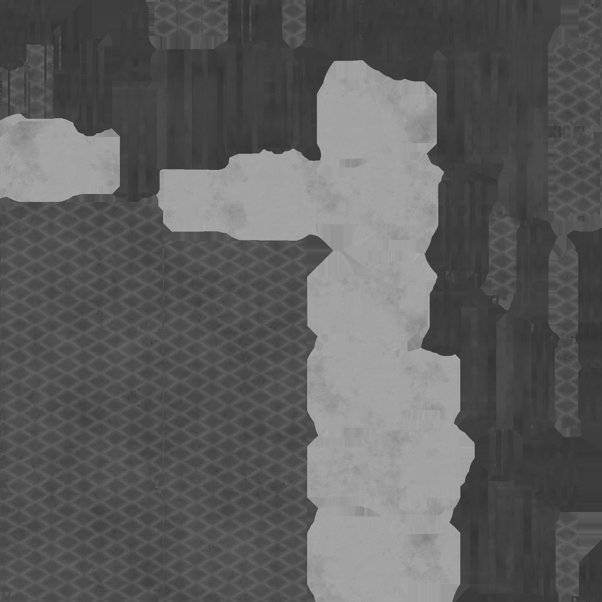 Dinning Table 65 - Black Bronze - Furniture Interior Design Low-poly 3D model_17