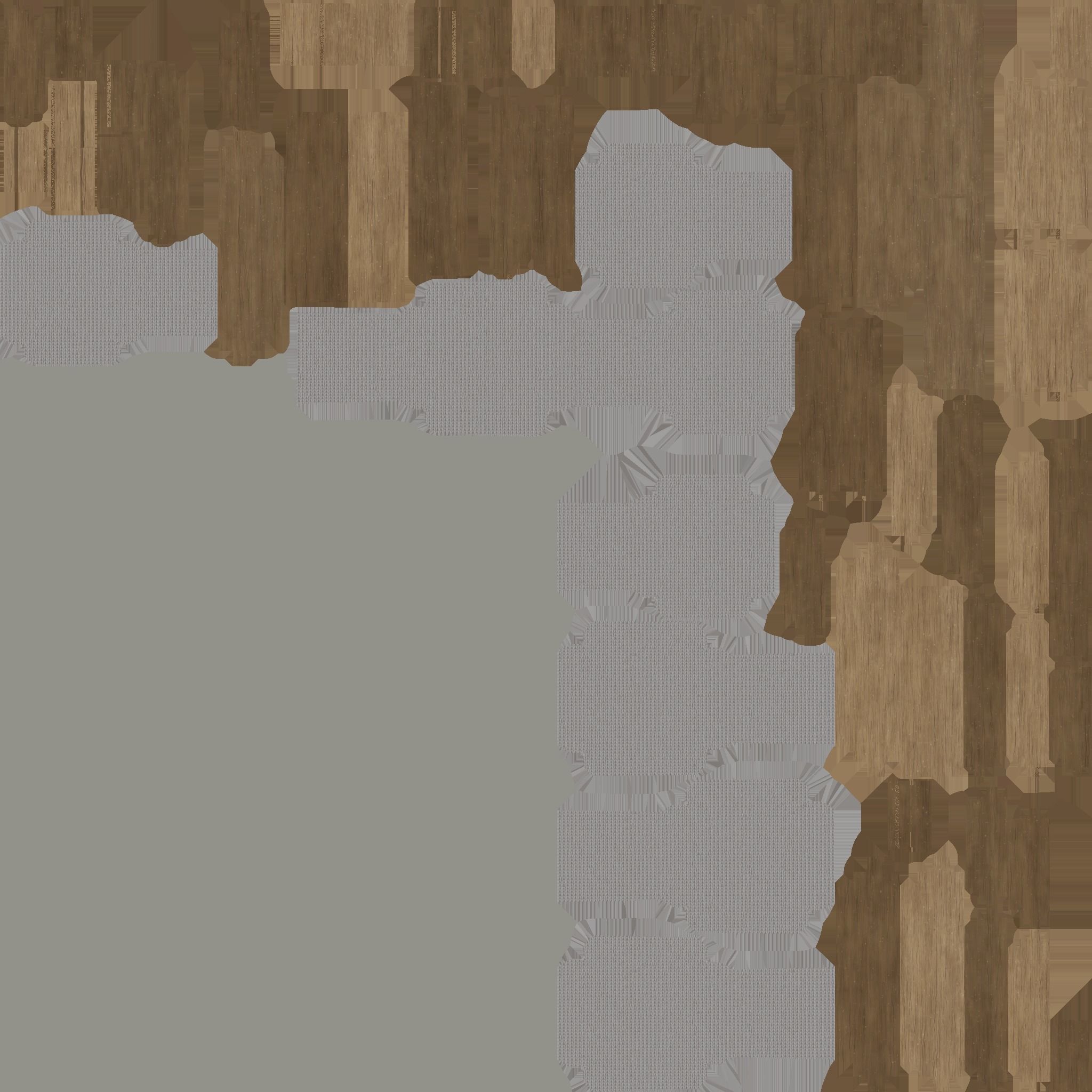 Dinning Table 66 - Wood Brown - Furniture Interior Design Low-poly 3D model_17