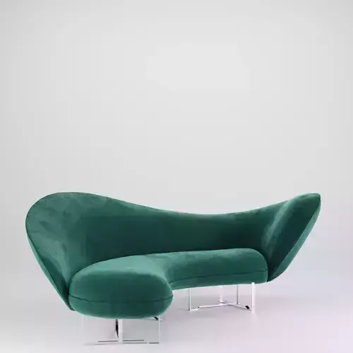 Hindsight Sofa Vladimir Kagan 3D model
