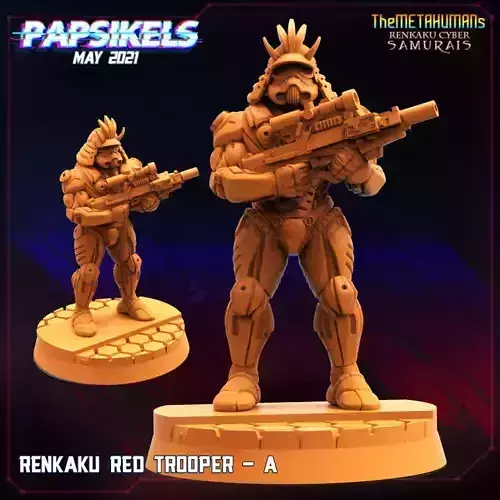 RENKAKU RED TROOPER - A