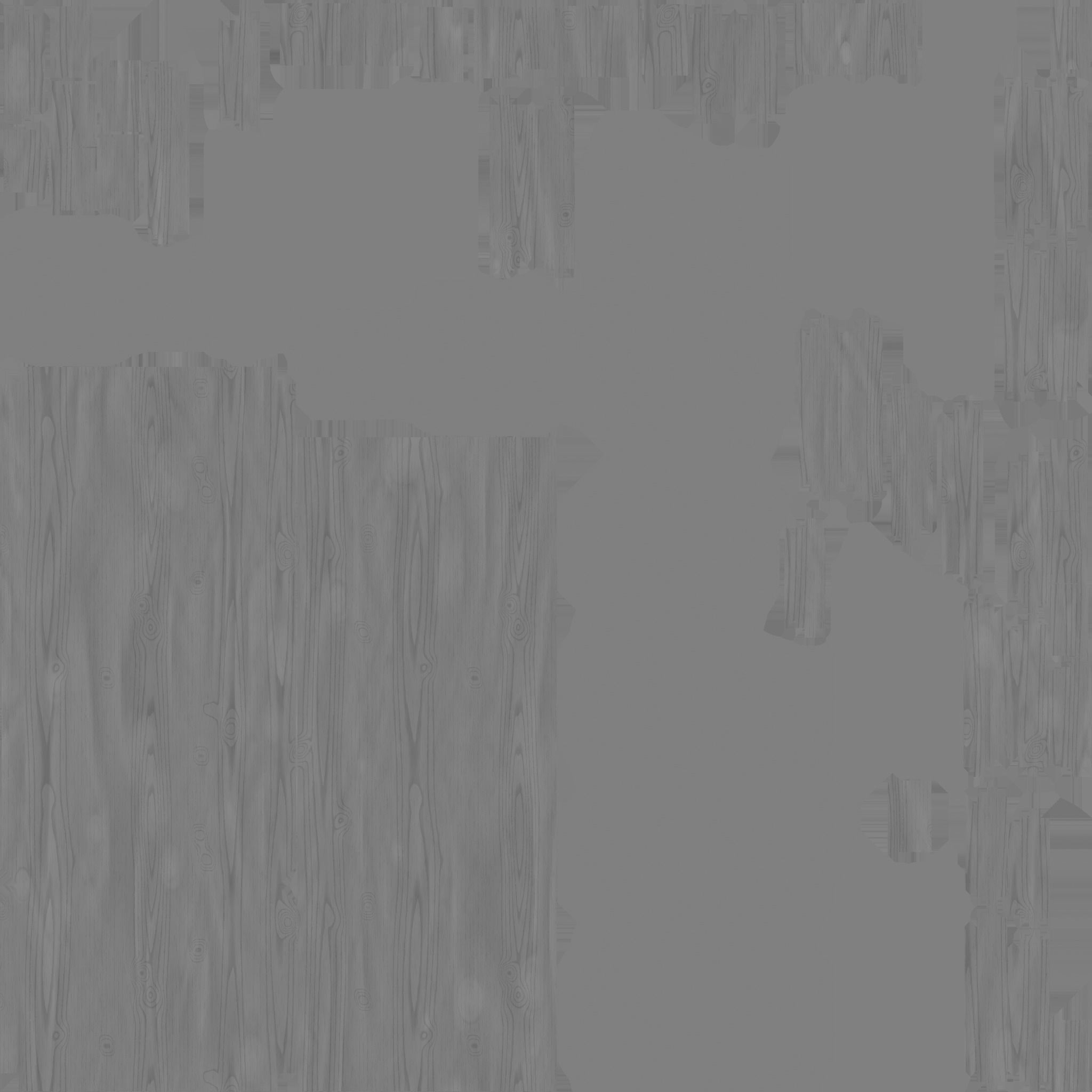 Dinning Table 69 - Gray Wood - Furniture Interior Design Low-poly 3D model_17