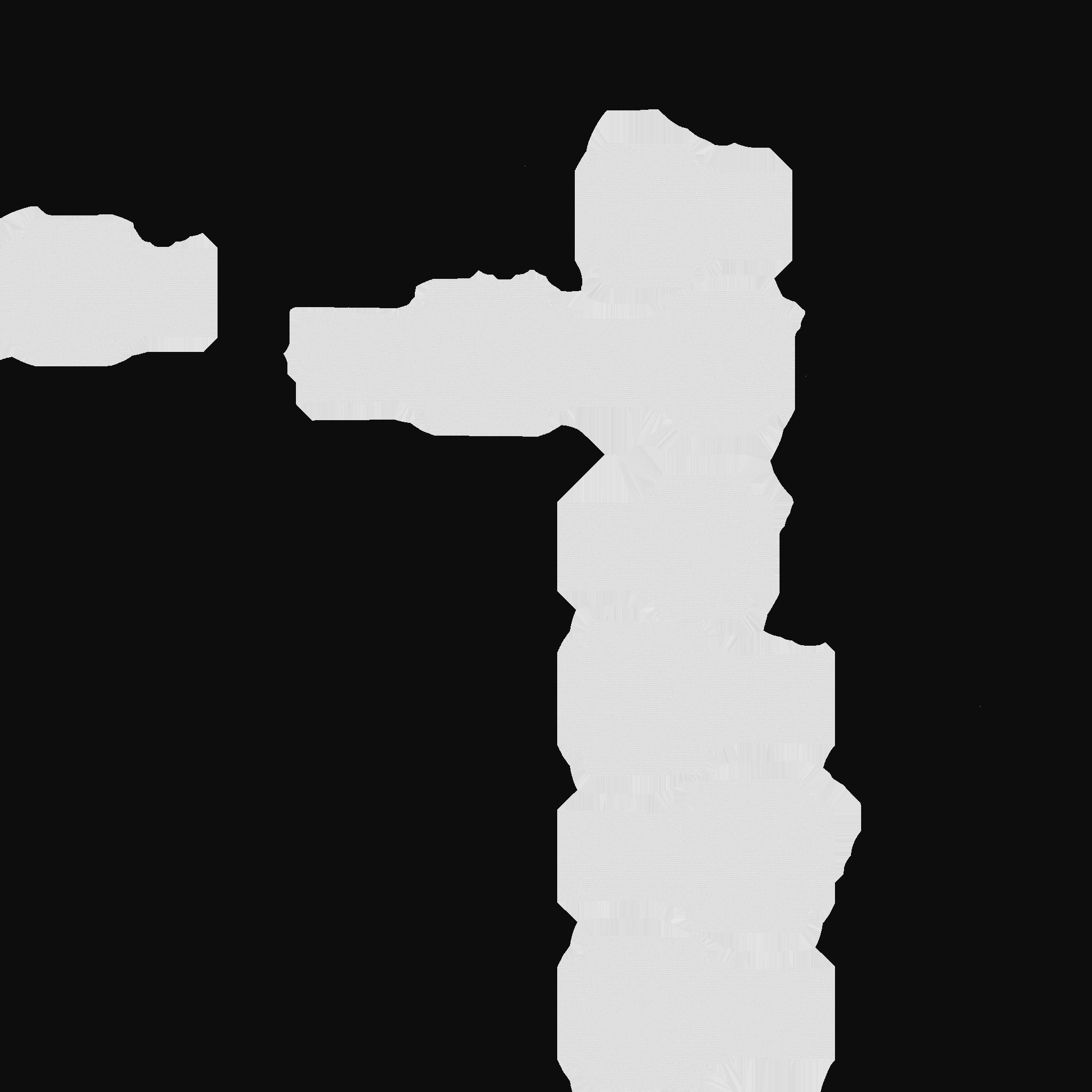 Dinning Table 70 - White Red - Furniture Interior Design Low-poly 3D model_15