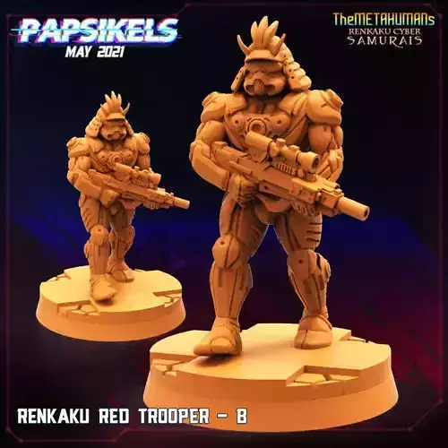 RENKAKU RED TROOPER - B