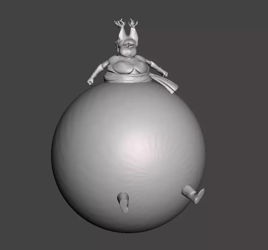 Monna Giant Ball 3D Model 3D print model_0