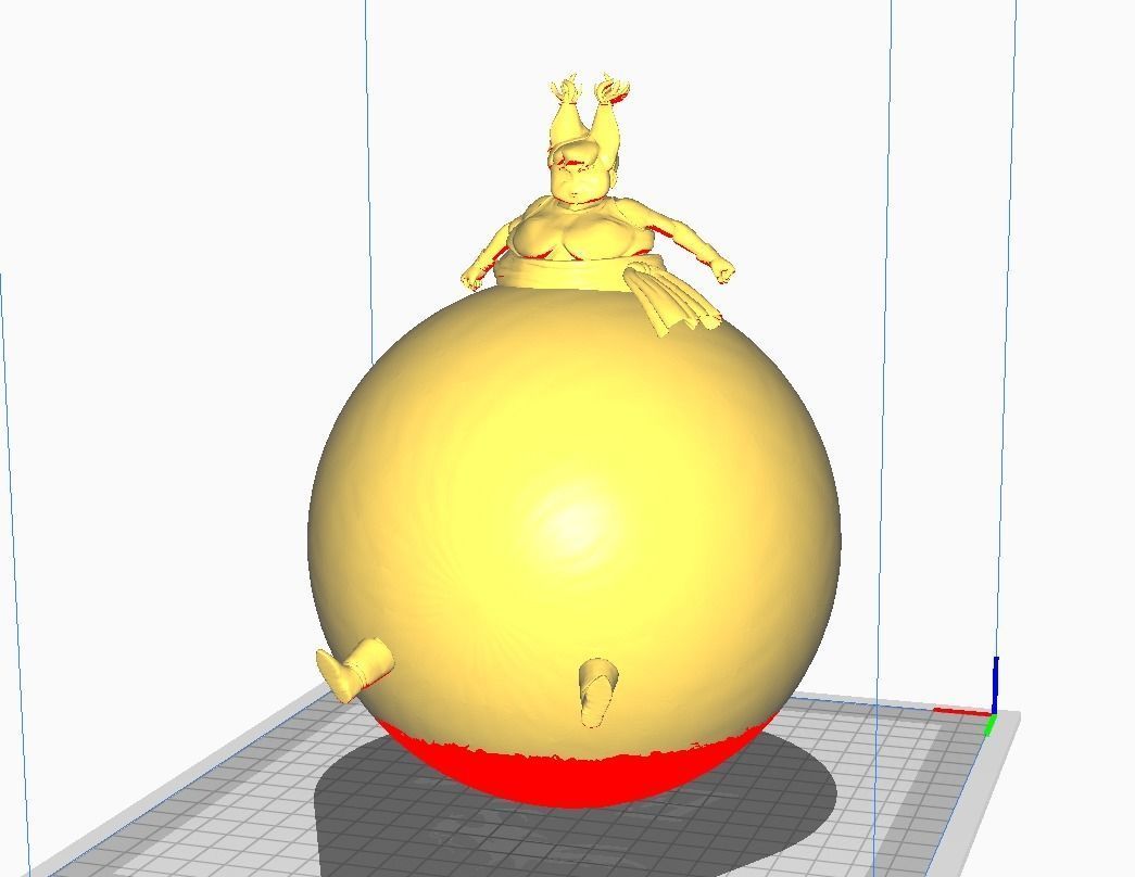 Monna Giant Ball 3D Model 3D print model_2