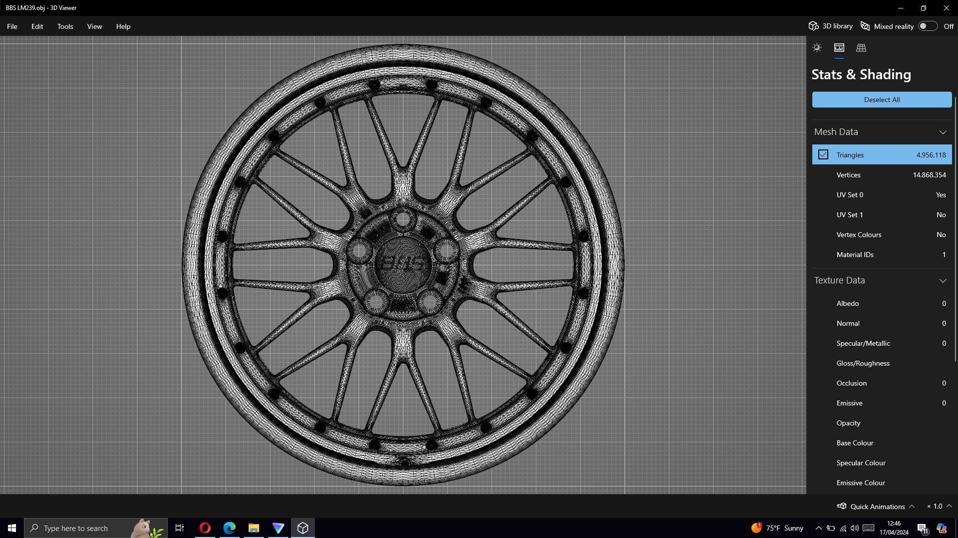 BBS LM 239 Racing 3D model_17