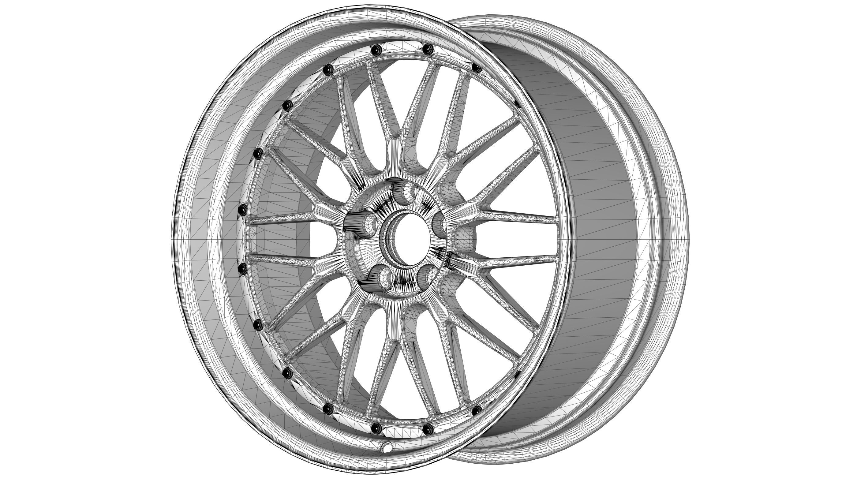 BBS LM 239 Racing 3D model_12