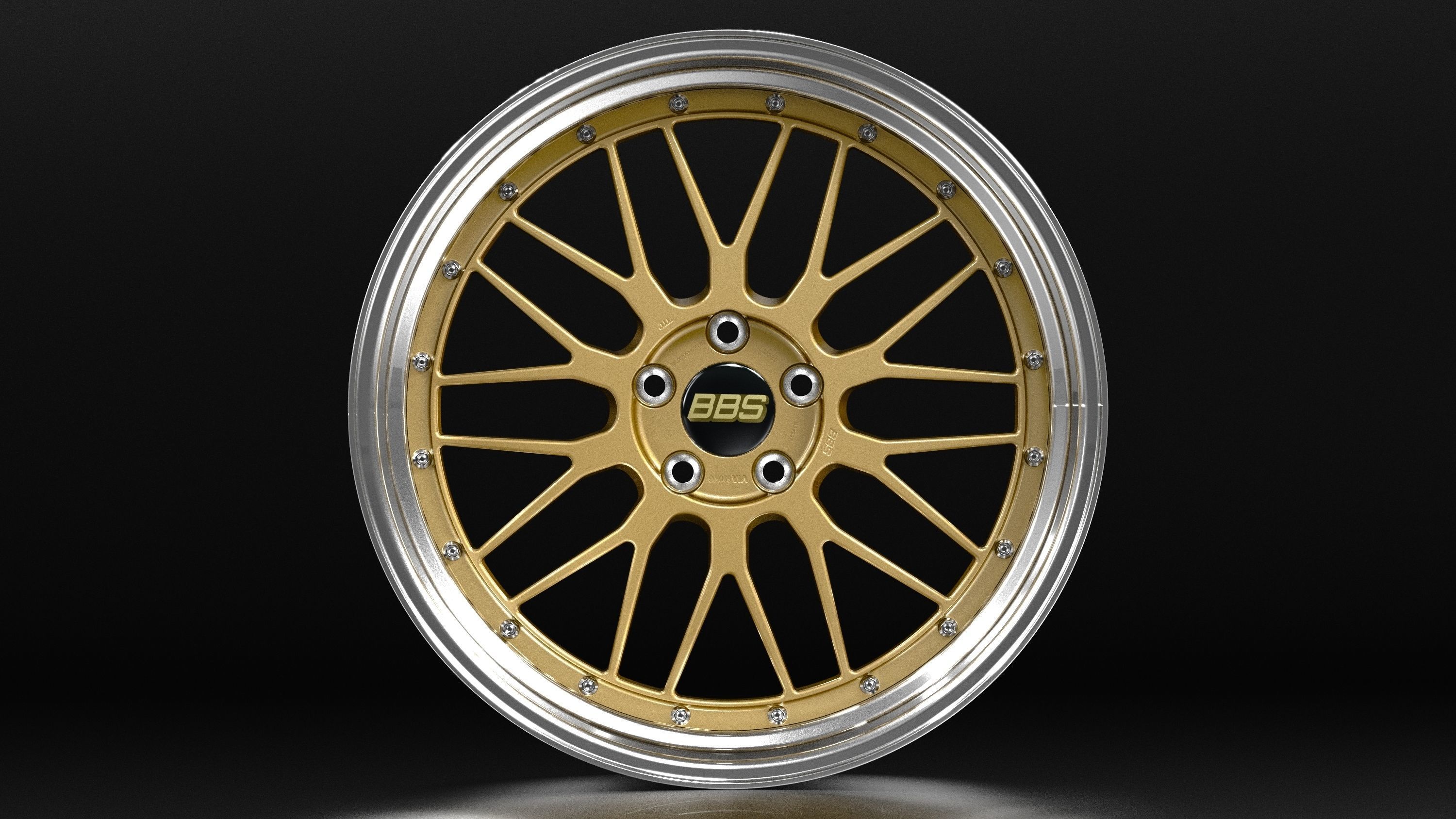 BBS LM 239 Racing 3D model_3