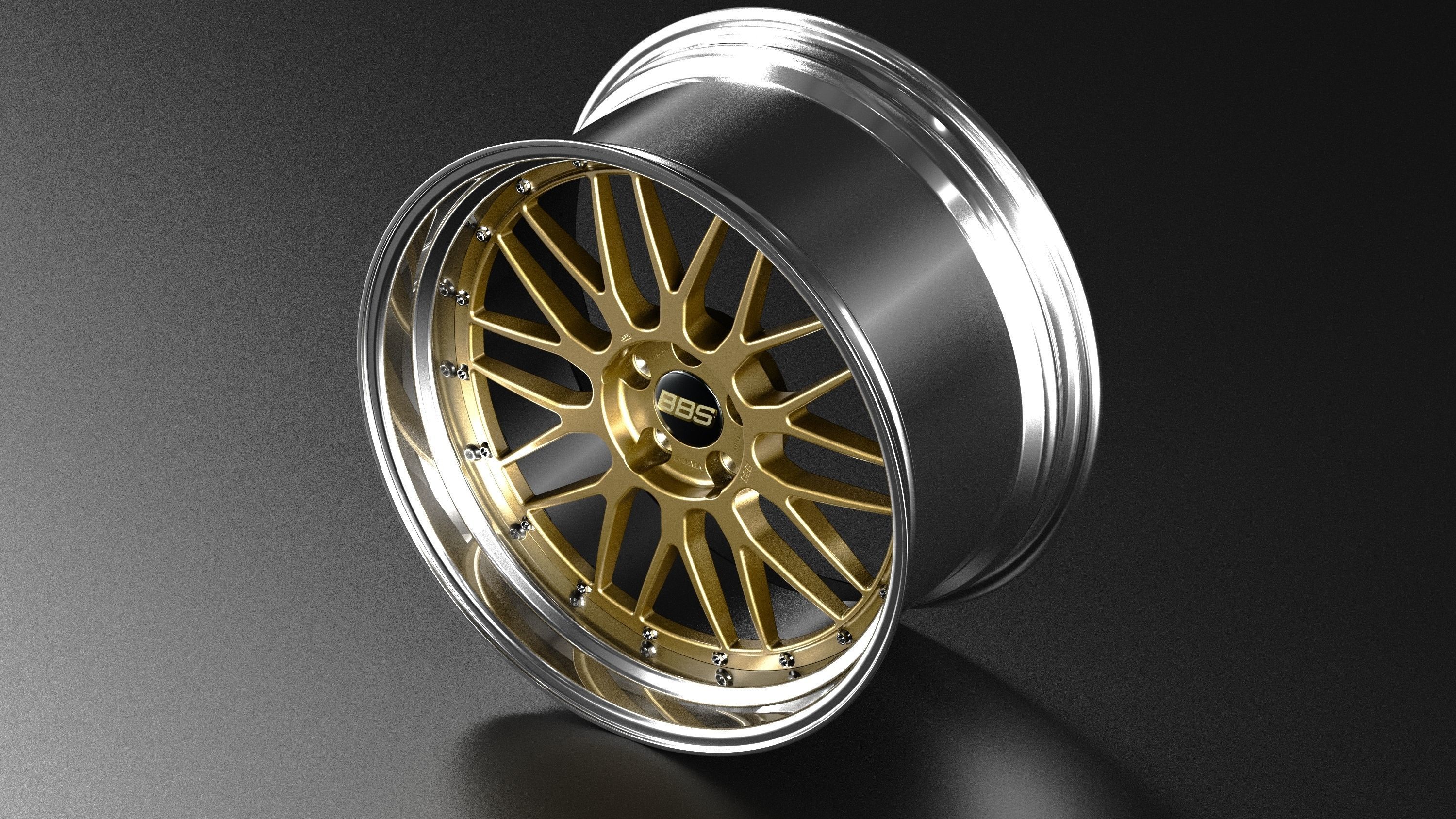 BBS LM 239 Racing 3D model_5