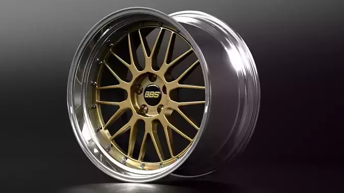 BBS LM 239 Racing 3D model