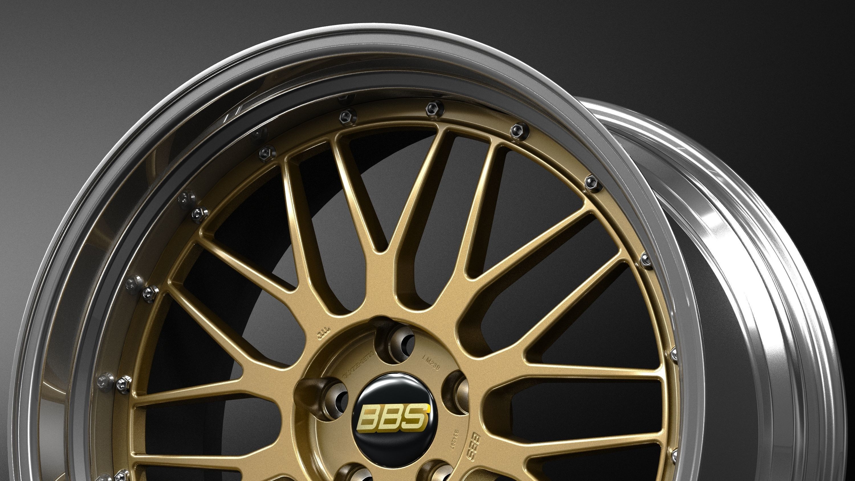 BBS LM 239 Racing 3D model_7