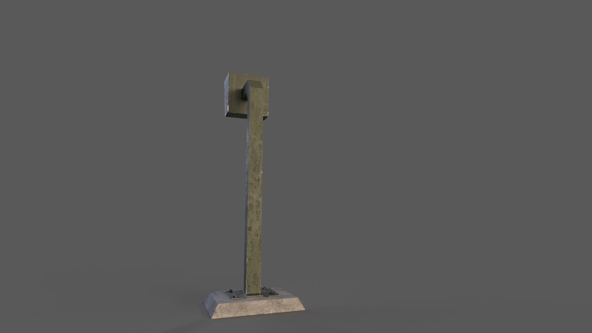 Access control panel  Low-poly 3D model_7