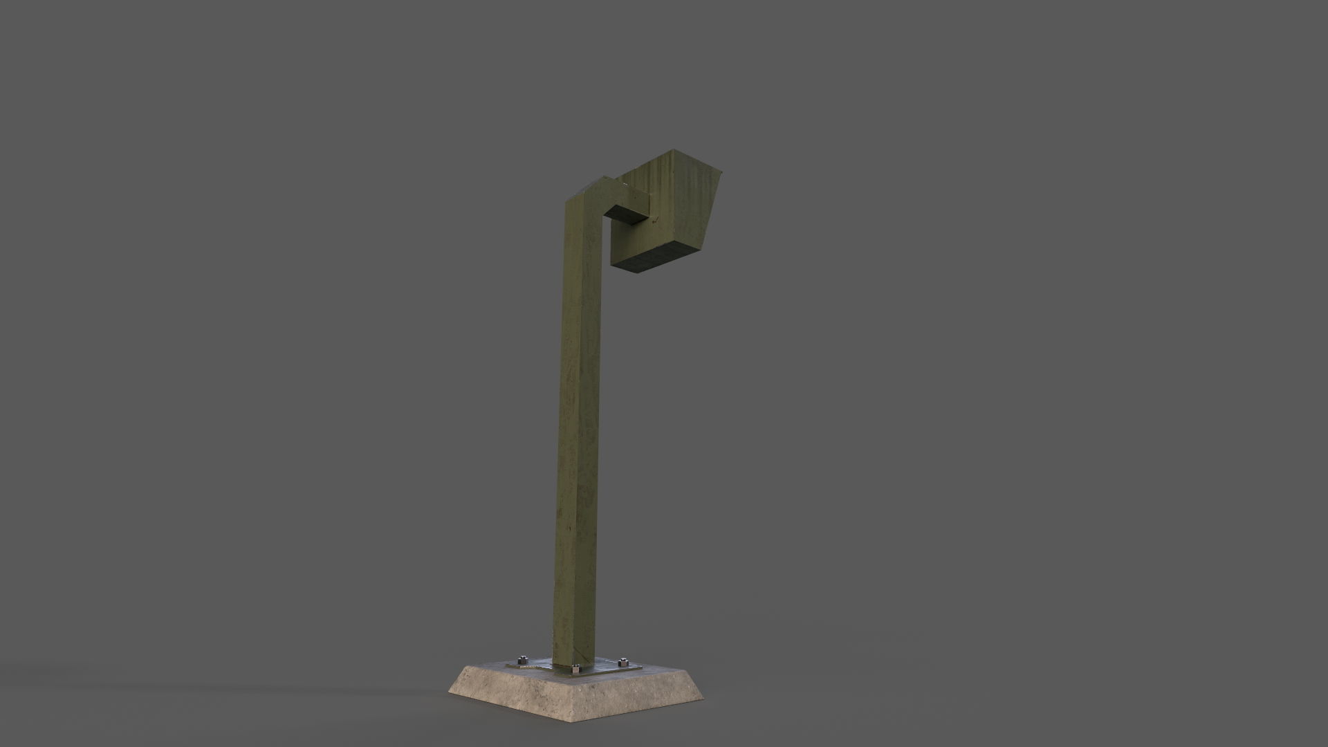 Access control panel  Low-poly 3D model_6