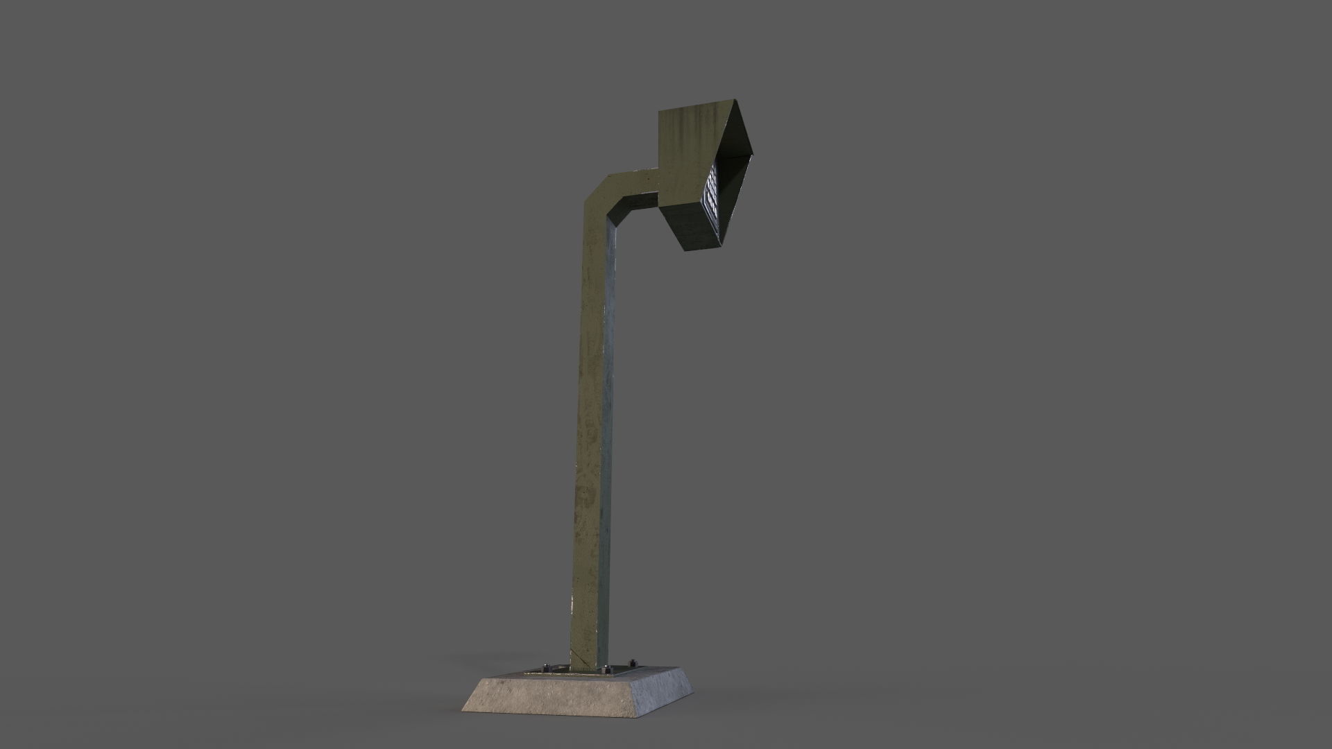 Access control panel  Low-poly 3D model_5