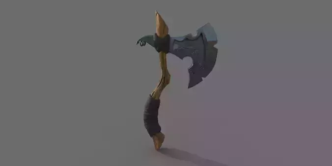 War Axe 3D model