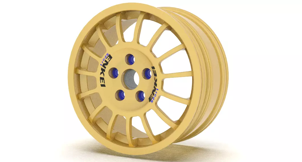 ENKEI RC G4 Rally Series 3D model_0