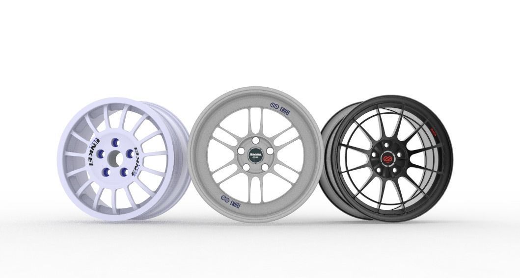 ENKEI RC G4 Rally Series 3D model_9