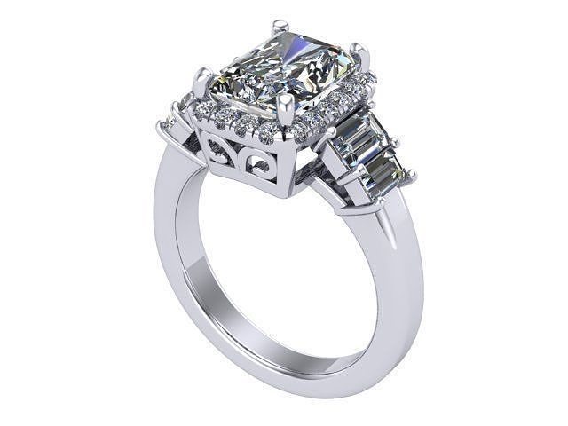 Radiant Ring 3D print model
