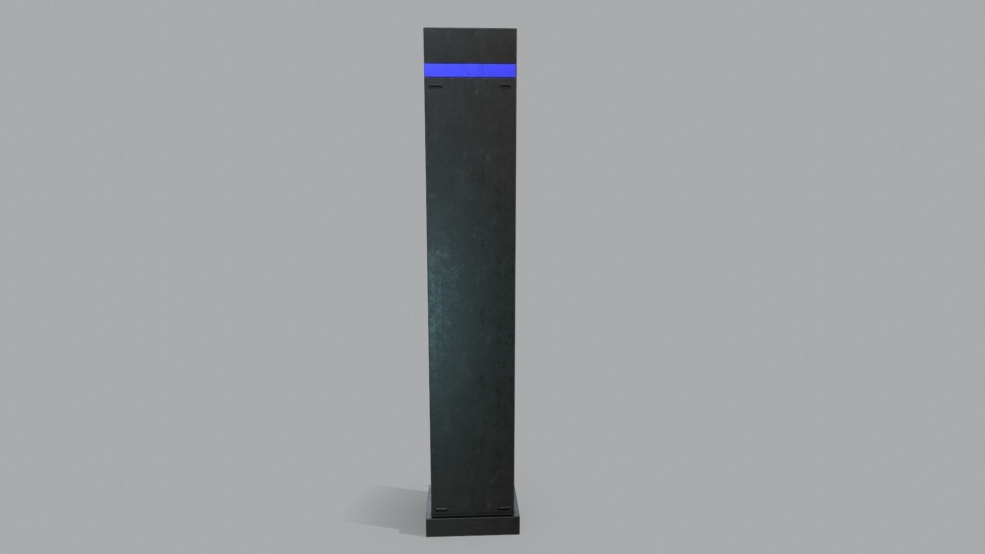 Parking Meter Low-poly 3D model_31