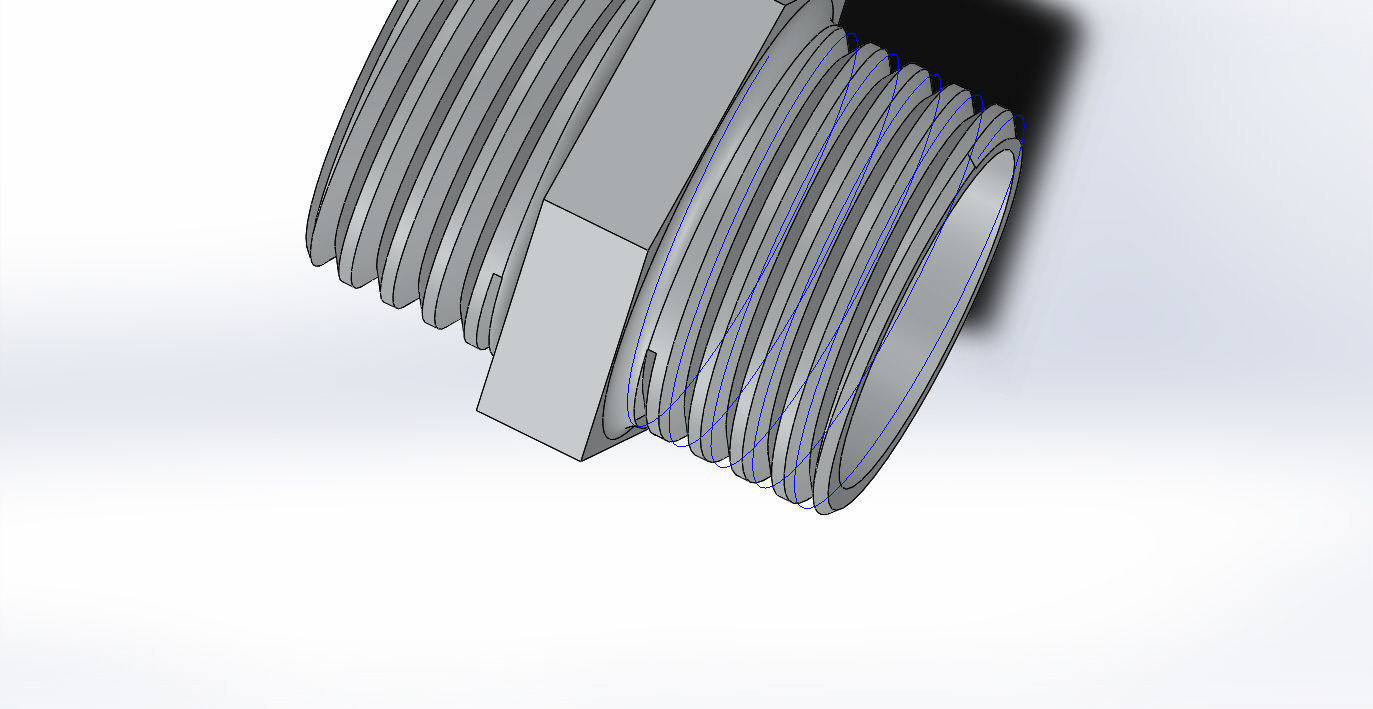 Gear oil pump  3D print model_2