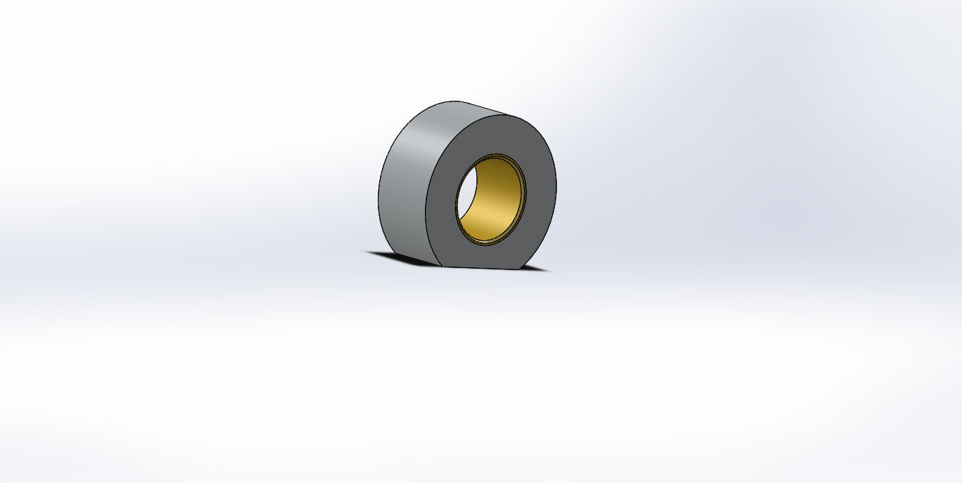 Gear oil pump  3D print model_1