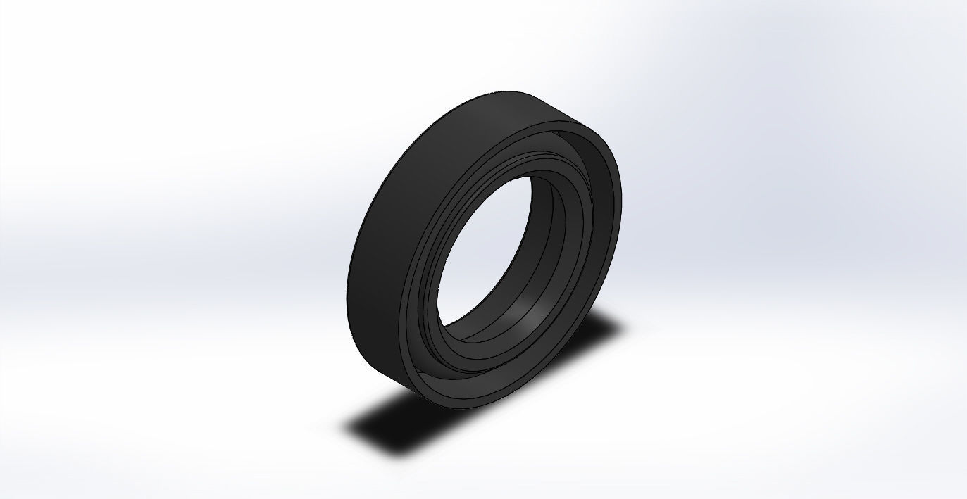 Gear oil pump  3D print model_8